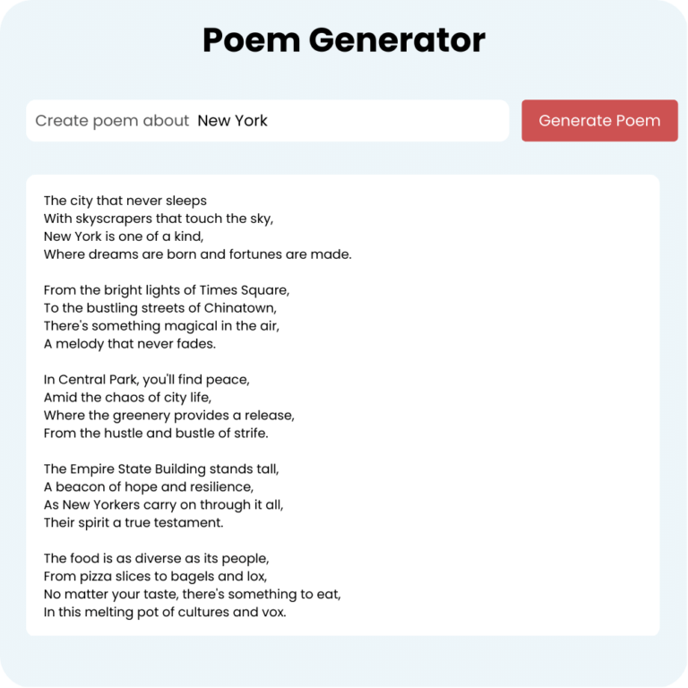 essay to poem generator